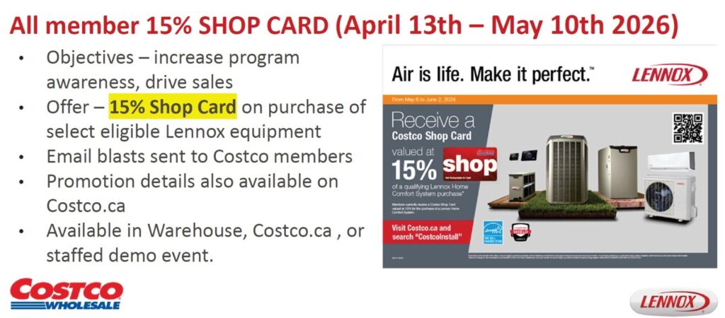 For Saving Home Services Inc | Costco Canada Membership Deal 2026